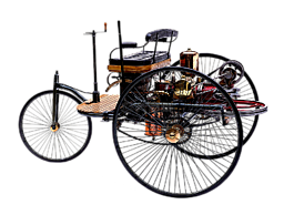 專利電機(jī)的汽車,奔馳和共同在曼海姆,1886