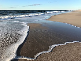 敘爾特島,北海,海灘