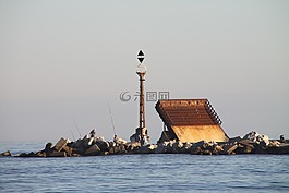 馬拉加,端口,海灘