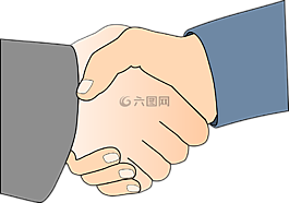 握手,合作伙伴,手