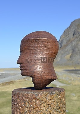 hodet,由marcus raetz,头