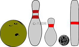 球,保齡球,duckpins