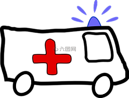 救護車,車,緊急