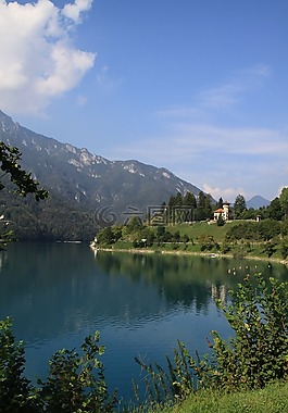 意大利,lago di ledro,城堡