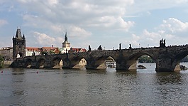布拉格,橋,里程碑