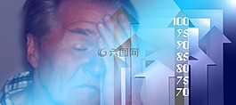 男子,老,面對(duì)