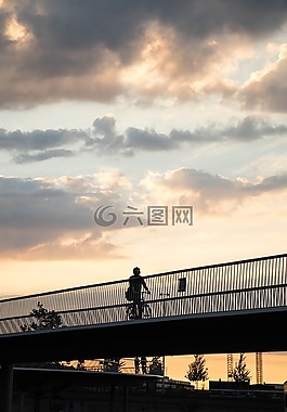 自行車,橋,哥本哈根