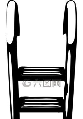 阶梯,梯子,船设备