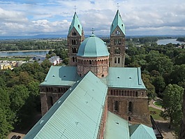 speyer,大教堂,屋顶