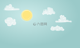 云,天空,太陽(yáng)