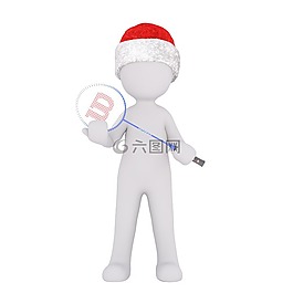 白人男性,孤立,3d模型