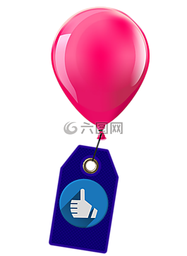 氣球,盾,拇指
