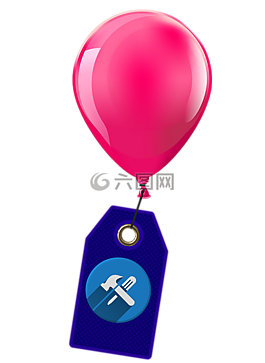 氣球,盾,錘