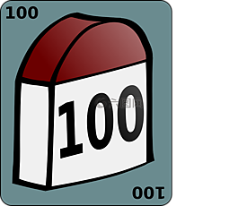 里程碑,100,道路標(biāo)志