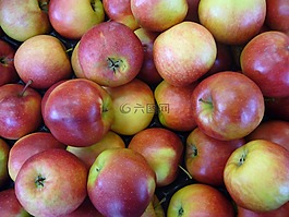 蘋果,紅色,綠色
