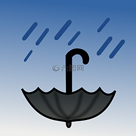 傘,雨,封面