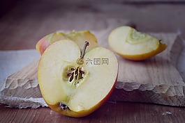 蘋果,生物蘋果,切