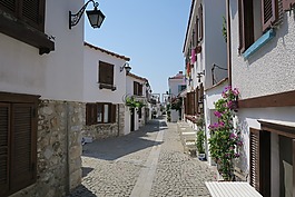 土耳其,胡同,村