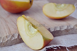 蘋果,片蘋果,切