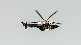 直升機(jī),飛行,救援