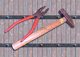 鉗子,錘,工具