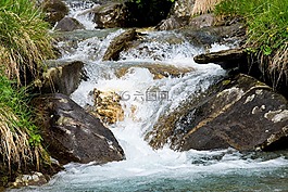 河,水,濺