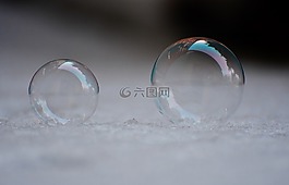 肥皂泡沫,豐富多彩,球