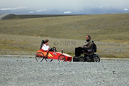 遇到,轮椅,活