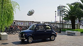 婚禮,婚車,菲亞特 500