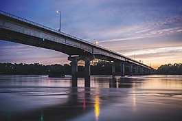 橋,暫停,工程