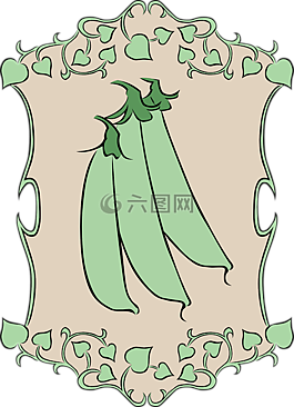 豌豆,花園,蔬菜