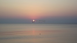 日出,海邊,海