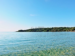 海岸线,海洋,海