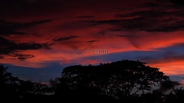 自然,天空,云