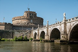 罗马,城堡圣的天使,tiber