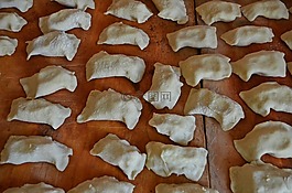 餃子,蛋糕,食品