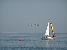 船,海,天空
