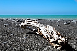 海,棒,石