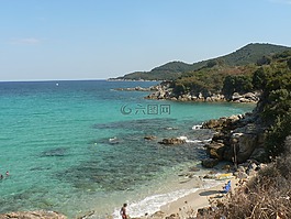 奧林匹亞達(dá),希臘,海灘