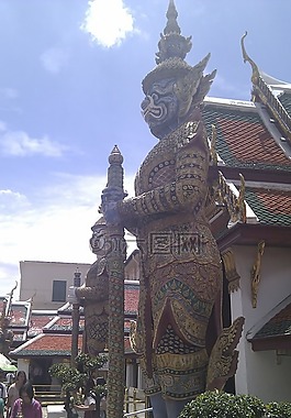 曼谷,寺,佛