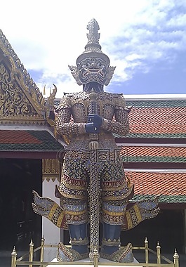 曼谷,寺,佛