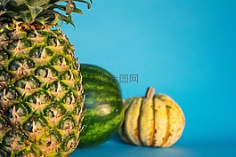 菠蘿,瓜,南瓜
