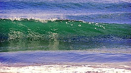 波,海,海灘