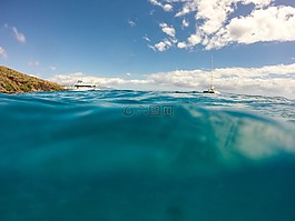 海洋,水,假期