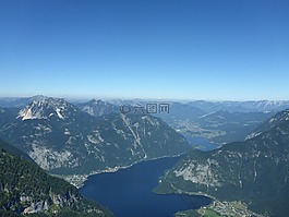 山,景觀,天空