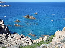 撒丁島,海,水