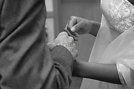 愛,婚禮,連衣裙