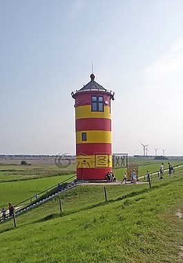 北海,greetsiel,灯塔