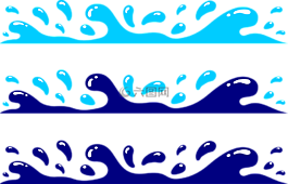 啟動(dòng)畫面,水,波