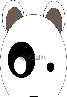 狗,寵物,臉